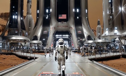 „MARS VIŠE NIJE TAKO DALEKO, ALI NEĆEMO PRVI ZAKORAČITI“ Tesla roboti grade budućnost na Crvenoj planeti (VIDEO)