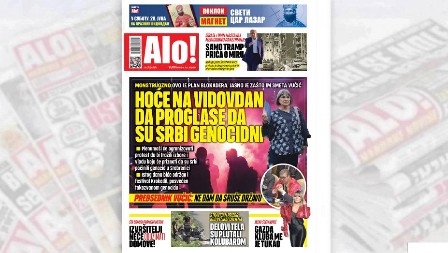 HOĆE NA VIDOVDAN DA PROGLASE SRBE GENOCIDNIM! Monstruozno, ovo je PLAN BLOKADERA, jasno je zašto im smeta Vučić