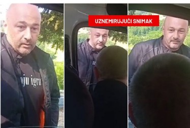 EKSKLUZIVNO! Brutalan napad na poštenog domaćina u Kosjeriću: Evo crno na belo kako blokader presreće Radovana Božovića (VIDEO)