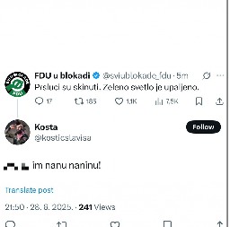 FDU TRAŽI KRV! Pozivaju na potpuno nasilje! (FOTO)