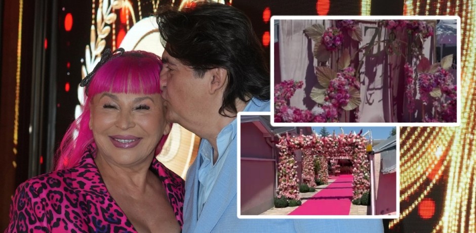 OTVORENA VRATA KUĆE KEMIŠA I ZORICE U KRNJAČI Roze tepih u dvorištu, 5 šlepera dovezlo cveće, svadba samo što nije počela (FOTO)