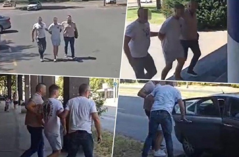 PRVI SNIMCI HAPŠENJA BLOKADERA: Ovako su uhapšeni organizatori HAOSA (VIDEO)
