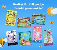 LETNJI BEG OD EKRANA POČINJE KNJIGOM: Novi naslovi iz „Vulkančića“ za decu svih uzrasta