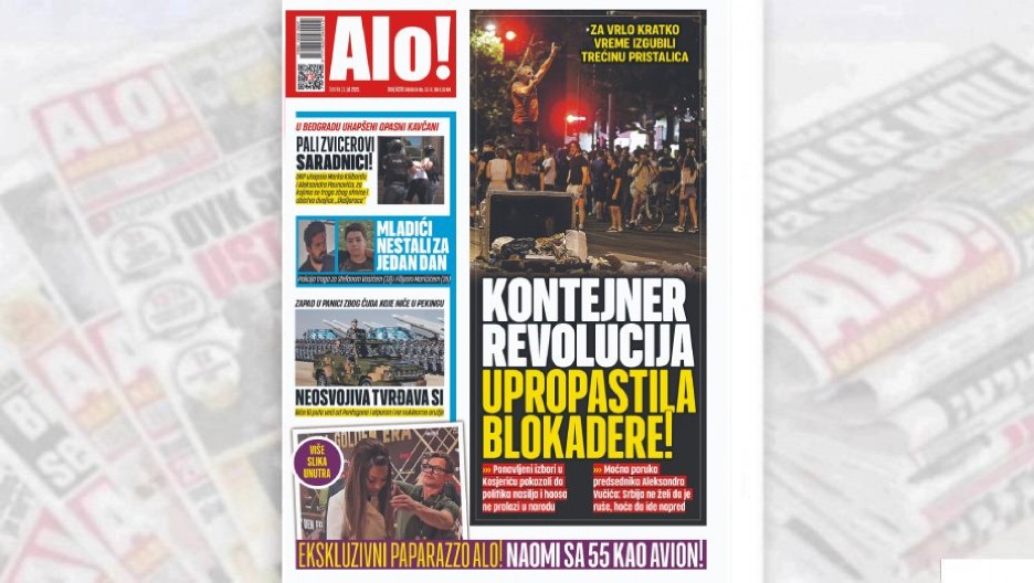 KONTEJNER REVOLUCIJA UNIŠTILA BLOKADERE! Za vrlo kratko vreme izgubili trećinu pristalica