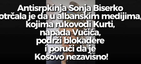 UDRUŽILI SE IDEOLOZI BLOKADERA SA KURTIJEM! Dok njihove pristalice sprovode nasilje u Srbiji, Biserko i Čanak vode kampanju protiv Vučića u albanskim medijima (VIDEO)