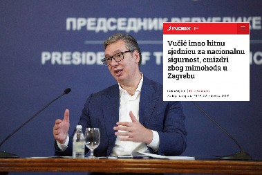 HRVATI SRAMNO NAPADAJU VUČIĆA Videće oni 15. septembra kako izgleda vojska, a ko će da cmizdri po Zagrebu!