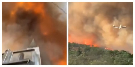 APOKALIPTIČNE SCENE, GORE NEBO I ZEMLJA! Ima mrtvih i povređenih, stravičan požar divlja u Francuskoj (VIDEO)