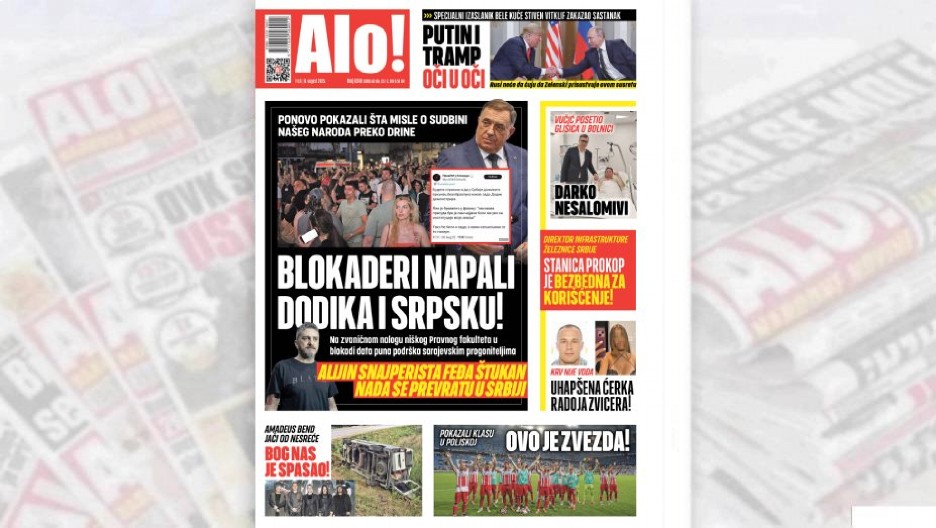 BLOKADERI NAPALI DODIKA I SRPSKU! Ponovo pokazali šta misle o našem narodu preko Drine