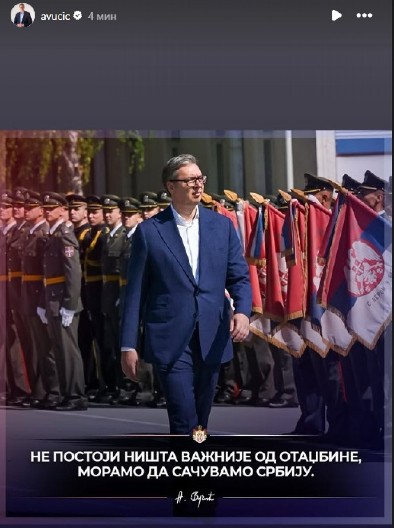 VUČIĆ SE OGLASIO RANO UJUTRU Poruku predsednika čula je CELA Srbija!