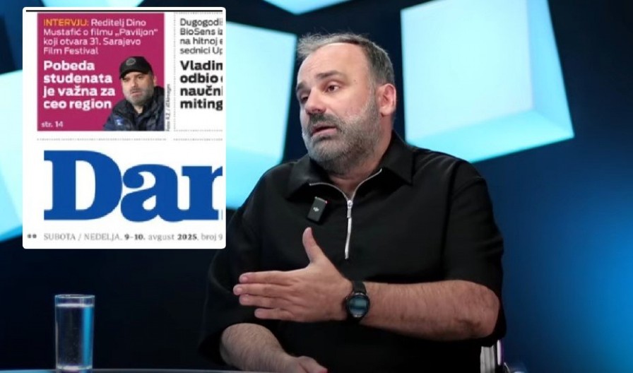 MUSTAFIĆ SA NASLOVNICE "DANASA": “Blokaderi moraju oboriti Vučića da se Srbi poraze”