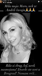 OGLASIO SE SUPRUG MARIJE SAVIĆ SIMIĆ Poznato mesto i vreme sahrane