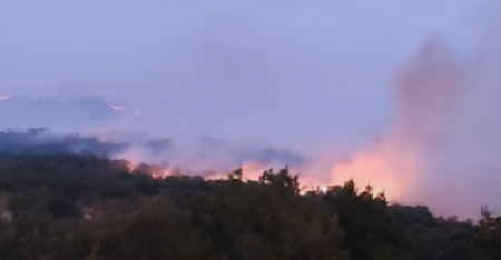 VATRA DIVLJA U CRNOJ GORI, LJUDI U PANICI ZBOG PREDSTOJEĆE NOĆI Ovo su 3 najkritičnija mesta!