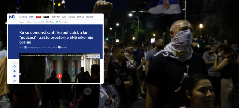 LICEMERJE BLOKADERSKOG N1: Kada policija štiti – smeta im, kada ne štiti – opet smeta