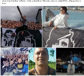 OPROŠTAJ OD UBIJENOG NAVIJAČA PARTIZANA "Praviš svoju tribinu gore negde i čekaj nas, dolazimo i mi"