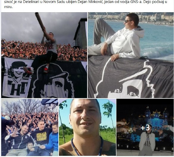 OPROŠTAJ OD UBIJENOG NAVIJAČA PARTIZANA "Praviš svoju tribinu gore negde i čekaj nas, dolazimo i mi"