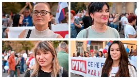 "ŽIVELA SRBIJA, ŽIVEO ALEKSANDAR VUČIĆ" Građani Rume poslali snažnu poruku (VIDEO)