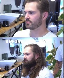 IZGLEDAO JE KAO PEĆINSKI ČOVEK A onda je ušao u salon, sad niko ne veruje kakav frajer se krio iza zapuštenog izgleda