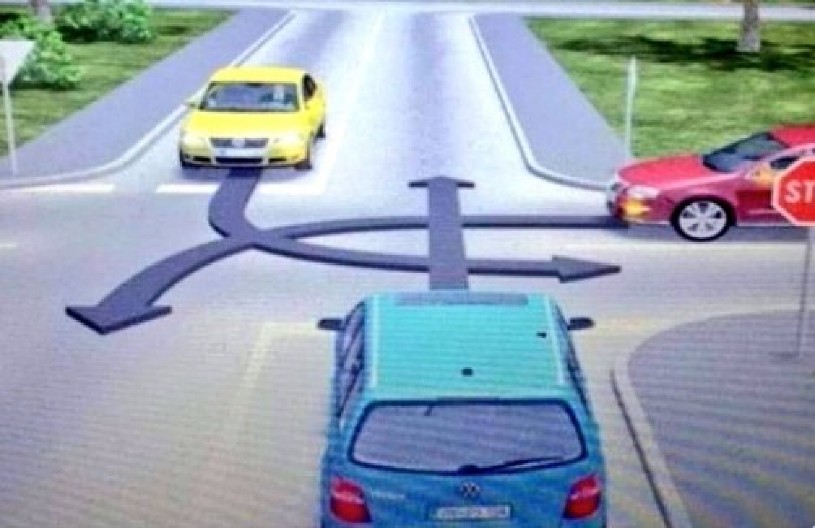 KO IMA PREDNOST NA OVOJ RASKRSNICI Izgleda jednostavno, ali i iskusni vozači daju pogrešan odgovor