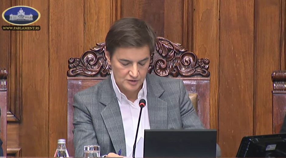 "PLAN OPOZICIJE JE DA POHAPSI STUDENTE BLOKADERE" Brnabić: Nas zabranite, ove strpate u zatvor i na izborima učestvujete samo vi