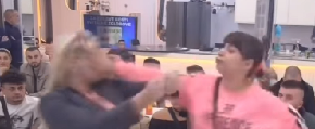 MILJANA SE ZALETELA I UDARILA CIMERKU PESNICOM U GLAVU! Stravične scene u emisiji uživo, obezbeđenje ne može da ih obuzda! (VIDEO)