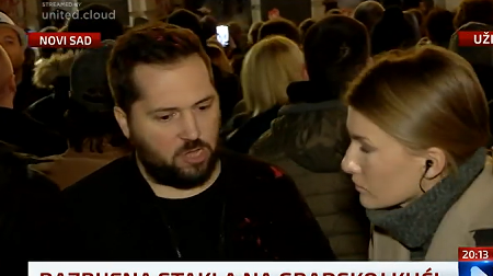 ORGANIZATOR NASILNIČKIH PROTESTA PRETI: ZAPALIĆEMO SRBIJU!