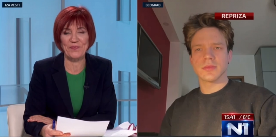 MALO VOLI DA BLOKIRA, ALI VIŠE DA SE ODMARA Poznati Đilasov večiti student izdržao jednu noć na blokadi, pa pobegao kući (VIDEO)