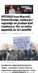 CIA STRUČNJAK ZA RUŠENJE VLASTI NA ULICI PODRŽAO PROTEST OPOZICIJE Marović se oglasio preko opozicionih medija (FOTO)