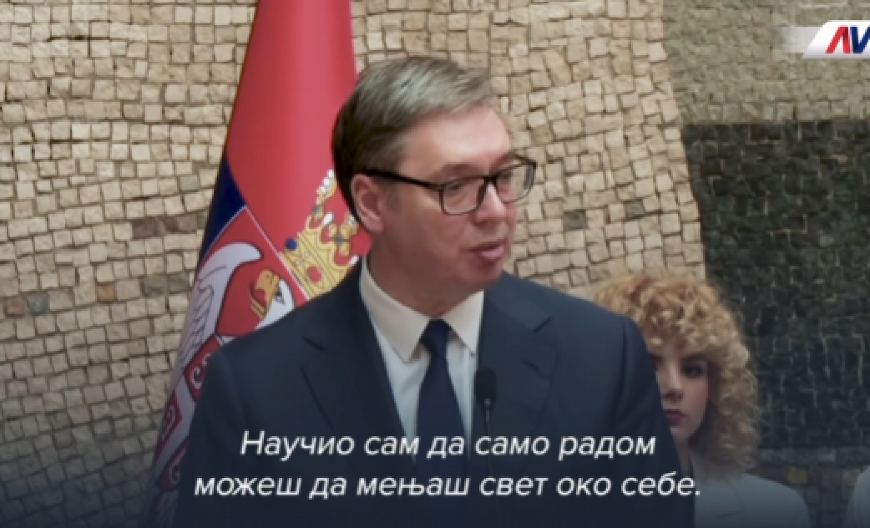 PREDSEDNIK VUČIĆ: Vas molim da u zemlji ostanete, uveren sam da ćete se izboriti za još snažniju Srbiju (VIDEO)