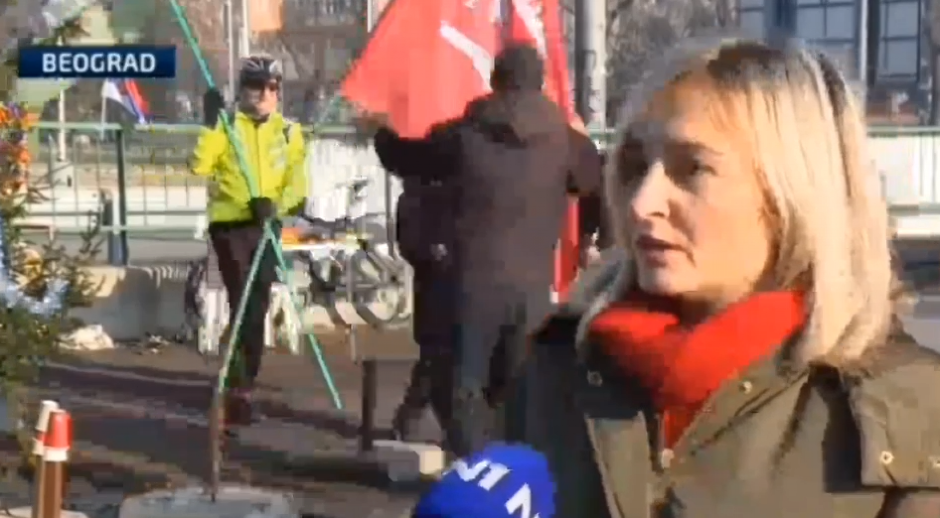 NA DELU CEPKANJE BEOGRADA OD STRANE OPOZICIJE! Deo prestonice proglasili slobodnom teritorijom, u sve uključeni Aida Ćorović i "studenti" (VIDEO)