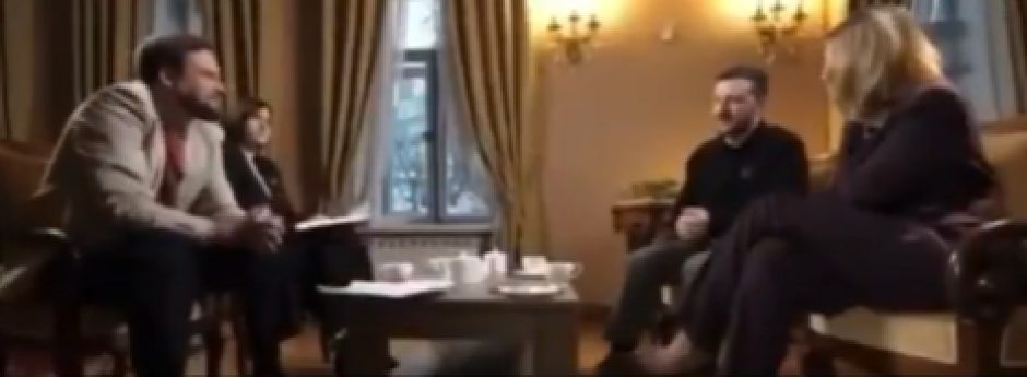 GURNUO JE MILIONE UKRAJINACA U SMRT, SAD UMISLIO DA JE ISUS HRIST! Novinar osuo paljbu po Zelenskom: Volodimirova žena ostala u šoku (VIDEO)