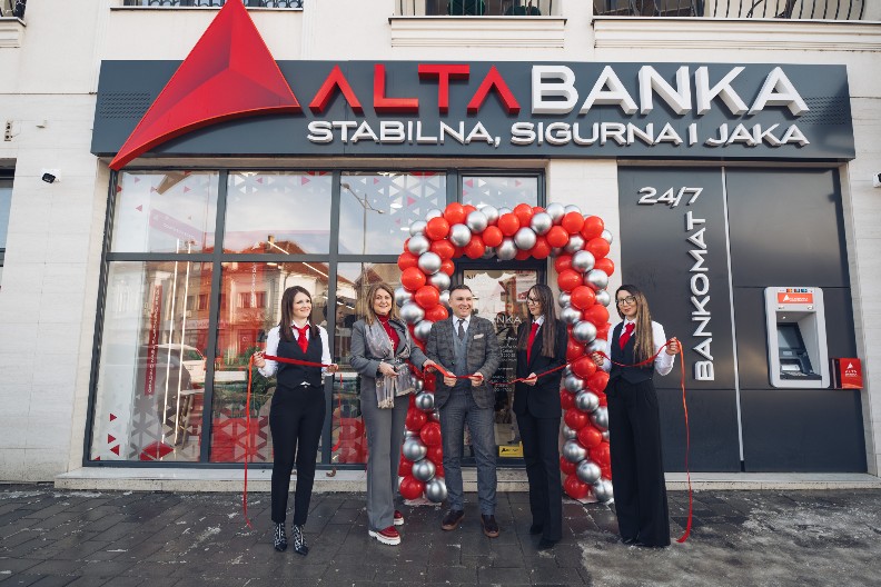 ALTA banka otvorila novu ekspozituru u Čačku – spoj tradicije i modernih tehnologija u srcu Centralne Srbije