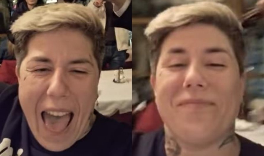 "OKO MAMINO, SRCE TATINO... " Matora pravi haos u kafani, čašćava muziku, cepaju joj majicu, evo kako slavi rođenje Stefaninog i Munjezovog sina! (VIDEO)