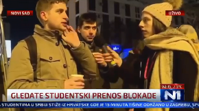 NEĆEMO NI PROGLAS, NI KESIĆA, NI IVANOVIĆA I NJIHOVE GLUMCE: Studenti se jasno ogradili od političara (VIDEO)