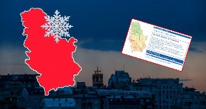 UPOZORENJE! JAK MRAZ ĆE OKOVATI SRBIJU Stižu olujni udari i temperature ispod 15 stepeni, CELA ZEMLJA pod meteoalarmom!
