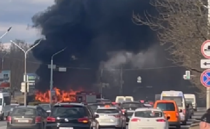 VELIKI POŽAR Zapalio se autobus