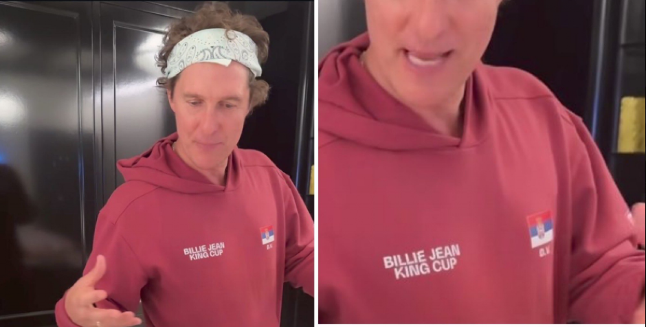 ''METJU, SRBINE'' Holivudski glumac u dukserici sa srpskom zastavom sprema večeru (VIDEO)