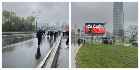 NIJE NI ČUDO ŠTO JE NAROD BESAN! Šaka jada blokira Brankov, BLOKADERI POD ŠATORIMA, A NAROD KISNE!