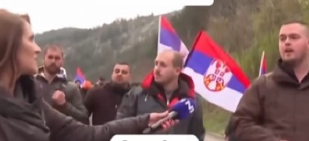 SRBI SA KIM RAZVALILI N1: "Ne podržavamo vašu lažnu televiziju" (VIDEO)