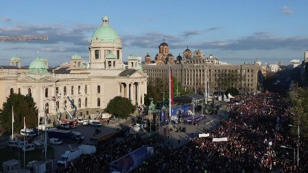 SVENARODNI SABOR "NE DAMO SRBIJU" (FOTO/VIDEO)