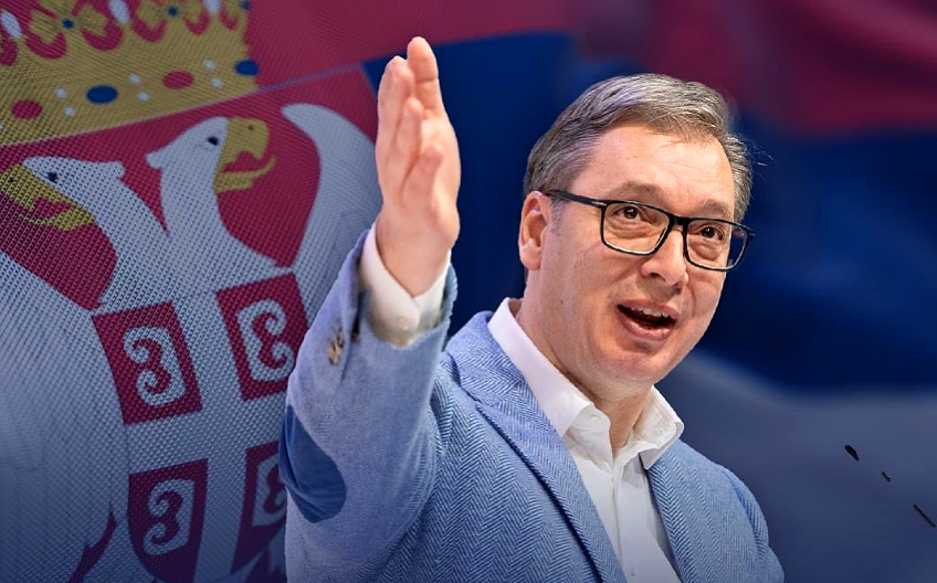 VUČIĆ SE UPRAVO OGLASIO Objavio fotografiju prepunog platoa kod Skupštine i okolnih ulica, poručio SAMO JEDNO