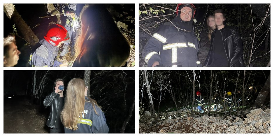 OVAKO JE IZGLEDALA AKCIJA SPASAVANJA MOMKA I DEVOJKE NA KABLARU Oglasio se MUP (FOTO/VIDEO)