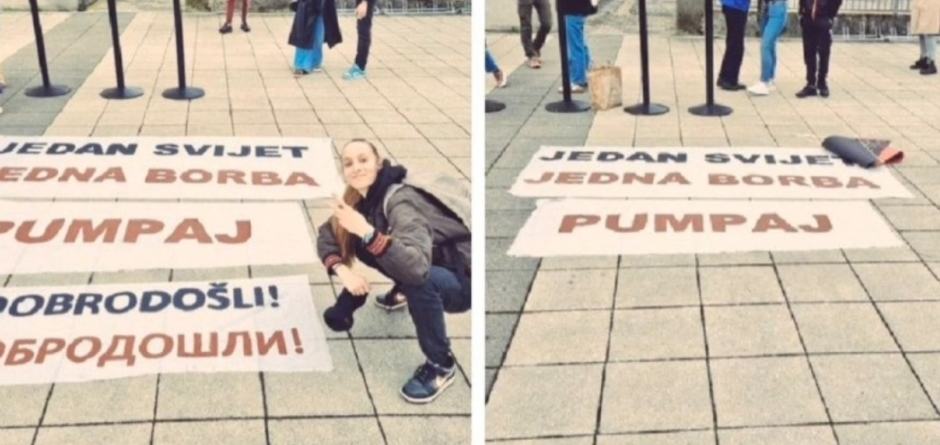 SRAMNO! Dok Vučić odaje poštu žrtvama, srpski blokaderi se u Hrvatskoj odriču ćirilice i trobojke (VIDEO)