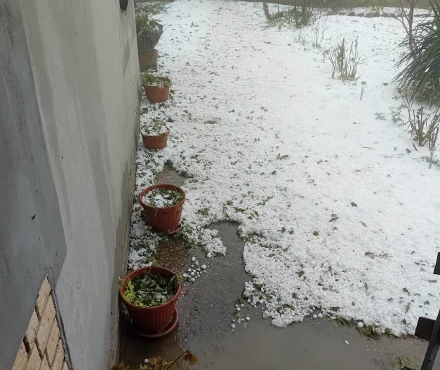 "SVE JE UNIŠTENO" Nezapamćeno nevreme pogodilo šumadijska sela, voćari u očaju (FOTO)