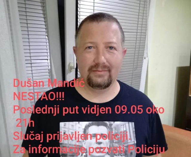 AKO GA VIDITE, ODMAH ZOVITE POLICIJU! Dušana (32) nema već 2 dana, ovde mu se gubi svaki trag