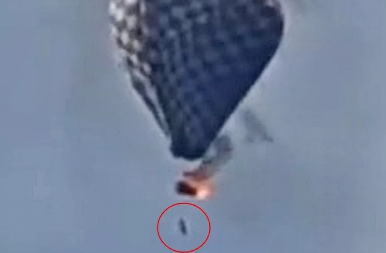 ČOVEK VISI IZ BALONA, PADA I UMIRE! KAMERA SNIMILA UŽASAVAJUĆI INCIDENT Svi hvale njegov poslednji herojski čin, spasao je dva života