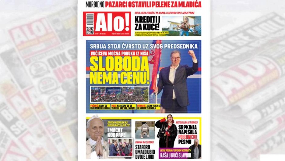 VUČIĆEVA MOĆNA PORUKA IZ NIŠA "Sloboda nema cenu!" - Srbija stoji čvrsto uz svog predsednika