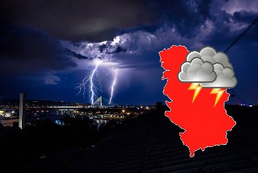 BEOGRAD NA UDARU JAKOG NEVREMENA Pljuskovi sa grmljavinom, grad i olujni vetar će pogoditi prestonicu