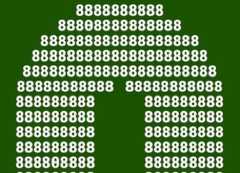 SAMO PRAVI GENIJALCI VIDE SVA SLOVA ''O'' Optička iluzija koja je izludela internet – koliko ih vi možete pronaći?