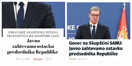 MANIPULATORI IZ ŠOLAKOVIH MEDIJA! Evo kako predstavljaju govor jedne nervozne osobe kojoj smeta sve živo u Srbiji (FOTO)