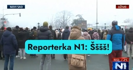 ŠŠŠŠ! REPORTERKA N1 UĆUTKUJE ČOVEKA Zamalo da se čuje istina - postavio je samo jedno pitanje! (VIDEO)